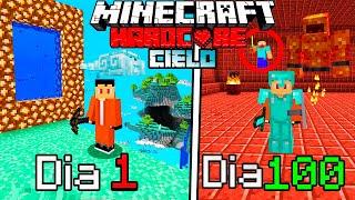 ¡Sobreviví 100 Días al CIELO en Minecraft Hardcore!