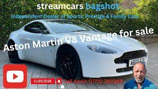 Aston Martin V8 Vantage for sale at Stream Cars Bagshot