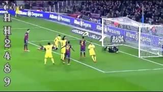 Barcelona vs Villarreal 2-1   All goals Highlights Liga BBVA  15/12/2013