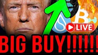 BITCOIN: TRUMP BUYING BIG!!!!  (BTC, ETH, HYPE, SOL, SUI news)