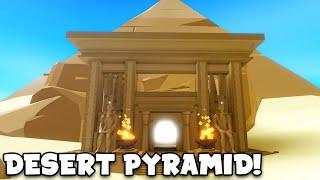 How to complete the DESERT PYRAMID Quest in Fishing Simulator Desert Island Update ROBLOX!