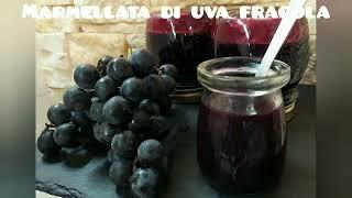 Marmellata fatta in casa di uva fragola. Ricetta facile!