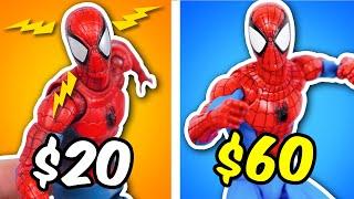 One of These Spiderman Figures is a BOOTLEG...