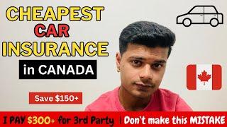 CHEAPEST CAR INSURANCE in CANADA | |Tips and tricks to REDUCE car insurance| IAMADDY