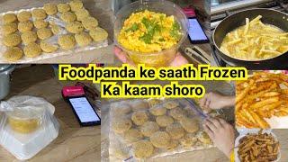 Abhi mein khud adjust hone ki Koshish kr rhi| Foodpanda ke saath Frozen Food Ka kaam | Sonia Vlogs