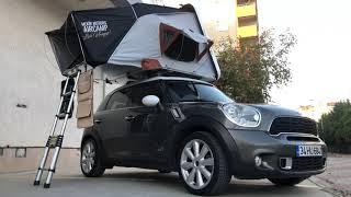 Mini Cooper S Araç Üstü Çadır - Mekik Motors Air Camp Mini Modeli