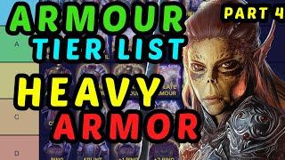 BG3'S STRONGEST ARMOR - Heavy Armor Tier List - Honour Mode Guide - Part 4