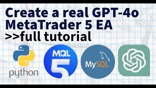 Create a Real OpenAI GPT-4o trading algorithm in Metatrader 5 #python #openai #stocks #mql5