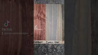 CMR Custom Designs stains #shorts #woodworking @MinwaxUSA @Varathane_US