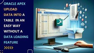 Oracle APEX Upload Excel Data into Table or Collection in an Easy way without a Data loading feature