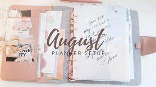 A5 Kikki K Ring Binder Setup for August 2021 - My New Travel Setup!