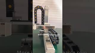XYZ Cartesian Robot Made By The Most Compact Linear Actuators