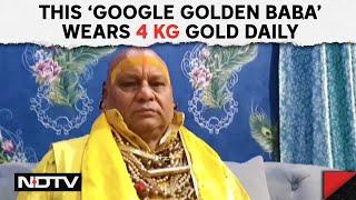 Google Golden Baba Kanpur | Meet Kanpur's 'Google Golden Baba', Who Wears 4 kg Gold Daily