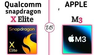 Qualcomm Snapdragon X Elite vs Apple M3 | Compare Battle !? | TECH TO BD