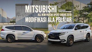 MITSUBISHI PAJERO SPORT DAKAR 2018 MODIFIKASI ALA PELAJAR NIH..