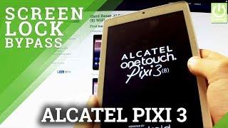 Hard Reset ALCATEL One Touch Pixi 3 - Bypass Pattern Lock by Factory Mode