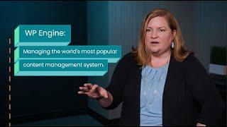 WP Engine: Managing the world's most popular content management system.