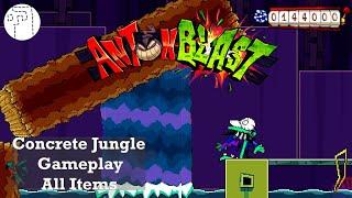 Stage No.6 - Concrete Jungle (All Items) | ANTONBLAST | Gameplay Walkthrough