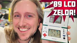 Nintendo Zelda Game & Watch 1989 unboxed and played