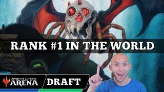 RANK #1 IN THE WORLD | Duskmourn Draft | MTG Arena