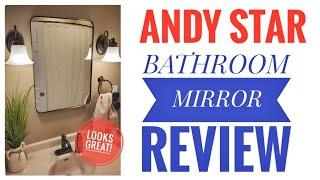 I LOVE ANDY STAR Wall Mirror for Bathroom Review