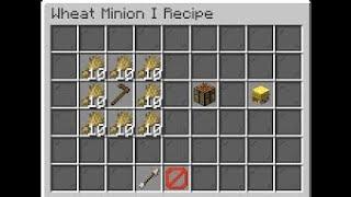 How to Make a Wheat minion!