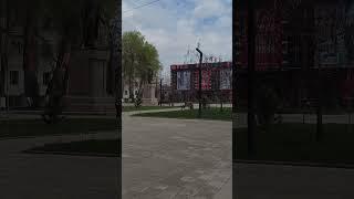 Taraz, Kazahstan, Aytiev Street Short 4K Walk