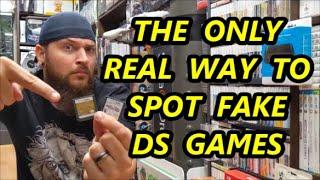 The ONLY REAL Way To Spot FAKE Nintendo DS Games | Scottsquatch