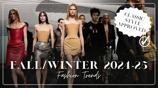 10 Autumn/Winter 2024-25 Fashion Trends you can ACTUALLY wear if you have a Classic Style