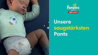 Neu: die Pampers Baby-Dry™ Night Pants