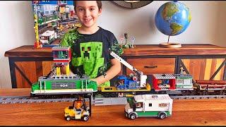 LEGO CITY ‍ ГРУЗОВОЙ ПОЕЗД 60198 КОЛЛЕКЦИЯ 2018