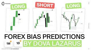 Forex Weekly & Daily Bias Predictions by Dova Lazarus