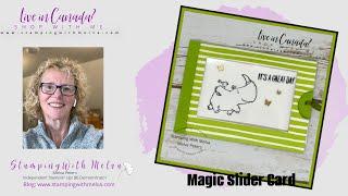 Stamping With Melva - Magic Slider Card