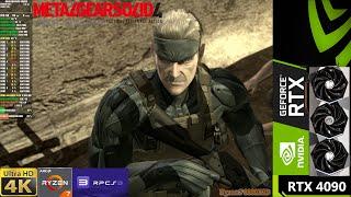 Metal Gear Solid 4 RPCS3 Emulator 4K | RTX 4090 | R7 9800X3D