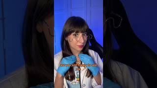 ASMR VERY RUDE DOCTOR EXAM  #asmr #shorts #shortsfeed #shortsvideo #shortsviral #asmrvideos