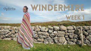 CAL Blanket 2024 // Windermere Blanket - Week 1 // Ophelia Talks Crochet