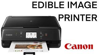 EDIBLE IMAGE PRINTER Unboxing | Setup | Canon Pixma Review