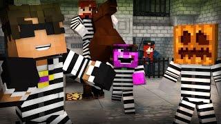 Minecraft Mini-Game: COPS N ROBBERS! (MAX HAS A HORSE!) /w Facecam