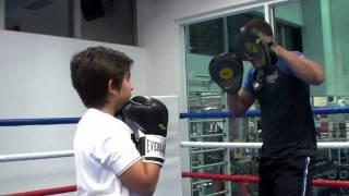 Boxe recreativo infantil