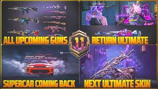 3.6 UPDATE LEAKS BGMI/PUBG | NEXT RETURN ULTIMATE SET & GUN SKIN | DODGE CAR New Skins | HONOR SPIN