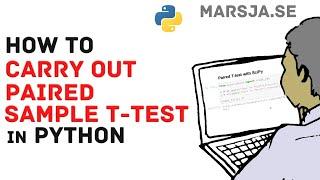 How to use Python to do Paired Sample T-test - SciPy, Pandas, and Pingouin