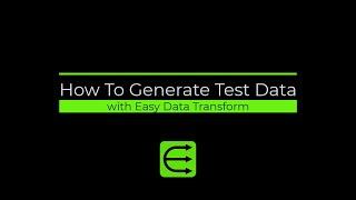 How to generate test data