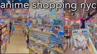 vlog: anime shopping at my favorite stores in nyc