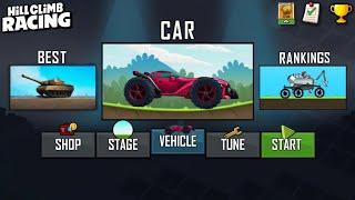 What is the best vehicle with the least upgrade in hill climb racing?