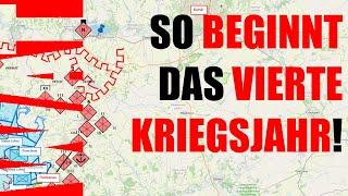 24.02.2025 Lagebericht Ukraine | Gehen auch die Esel aus? Esel mussten selbst gekauft werden.