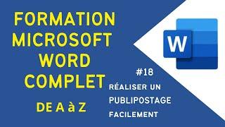 Microsoft Word 2022 Darija || Comment faire un publipostage sur Word Excel