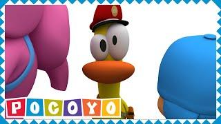 POcoyo se joacă cu bâtă și mingePocoyo romana | Desene animate educative pentru copii de grădiniță