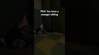 POV: You have a younger sibling. #gorillatag #gtag #vr #funny #trend