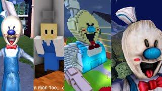 ICE SCREAM 5 MINECRAFT VS ICE SCREAM 5 NORMAL | ICE SCREAM 6 TRAILER