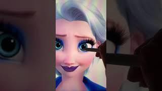 Glowup Frozen #art #disney #transformation #glowup #frozen #shorts